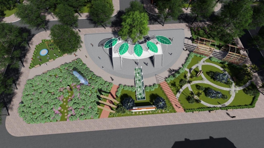 THIẾT KẾ CẢNH QUAN SÂN VƯỜN CẦN THƠ